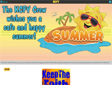 Tablet Screenshot of kcfyfm.com